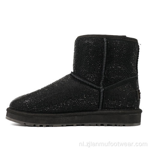 Crystal Soft Fluffy Winter Boots for Women